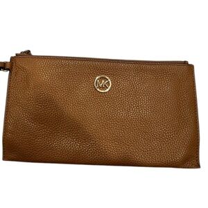 Michael Kors Leather Wristlet